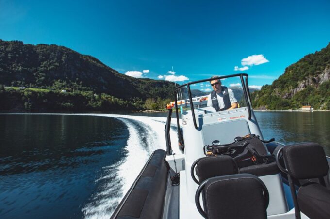 Øystese: Hardangerfjord and Fyksesund RIB Fjord Adventure - Key Points