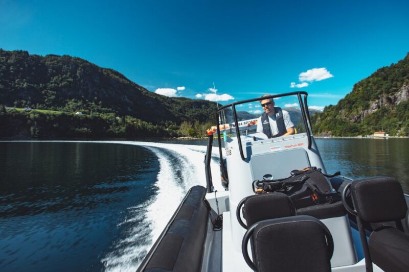 Øystese: Hardangerfjord and Fyksesund RIB Fjord Adventure - Equipment and Safety