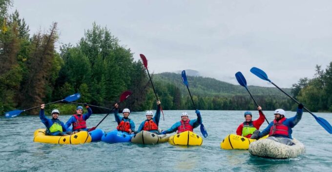 Packrafting Kenai River - Cooper Landing Departure - Thrilling Packrafting Adventure