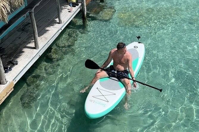 Paddle Board Rentals at Secret Beach San Pedro Belize - Paddle Board Experience