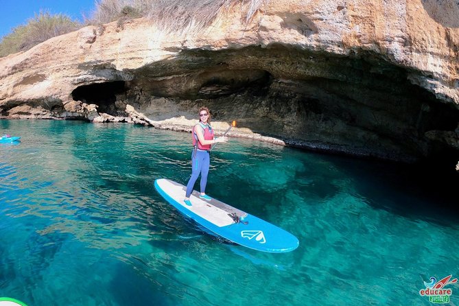 Paddle Surf Route Cliffs Nerja and Cascada De Maro + Snorkel - Paddle Surf Experience