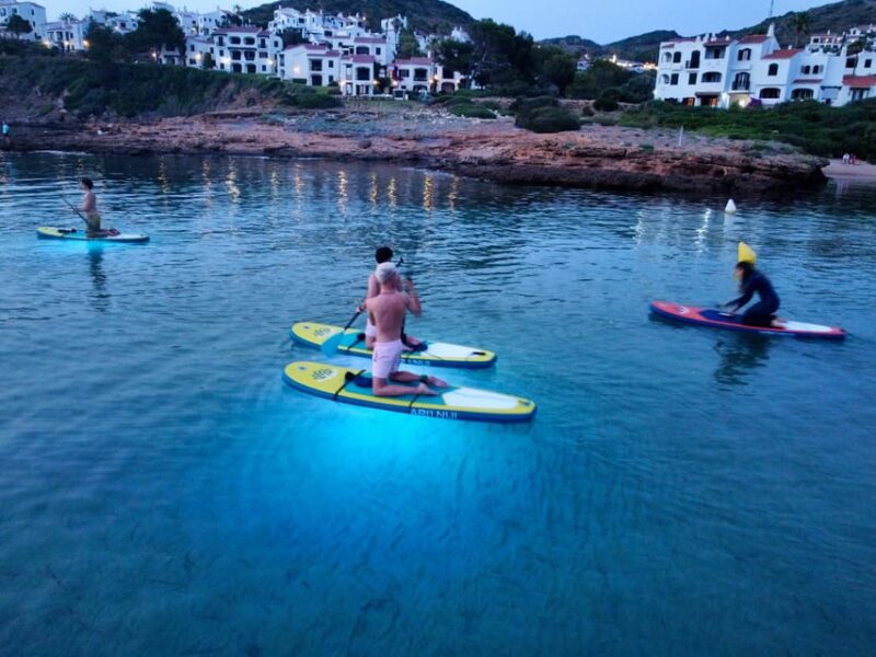 Paddle Surf With Led Lights at Sunset in Menorca - Meeting Point and Restrictions