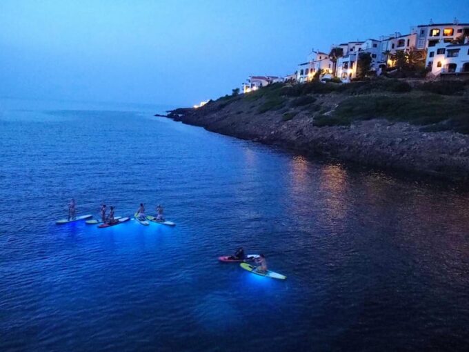 Paddle Surf With Led Lights at Sunset in Menorca - Tips for a Memorable Experience