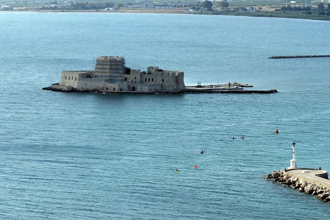 Paddle Under the Castles Palamidi, the Acropolis of Argos, Bourtzi Island - Admiring the Acropolis of Argos