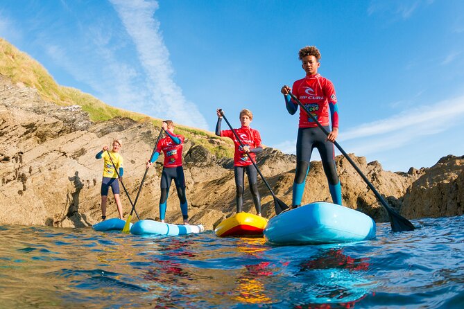 Paddleboarding Around Newquays Coastline - Guided Tour