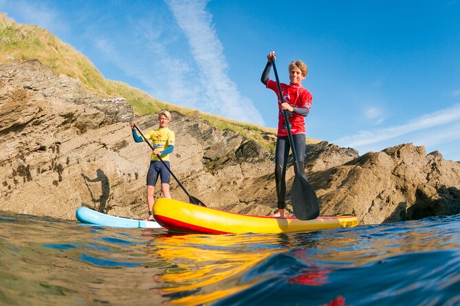 Paddleboarding Around Newquays Coastline - Newquay Activity Centre