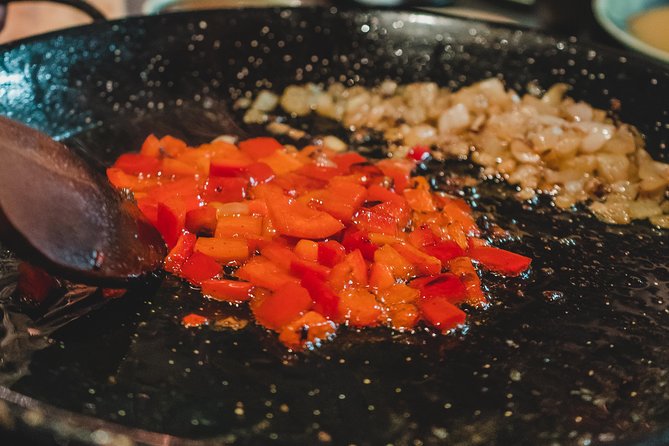 Paella Experience and Bottomless Wine in Barcelona - Paella Preparation With the Chef