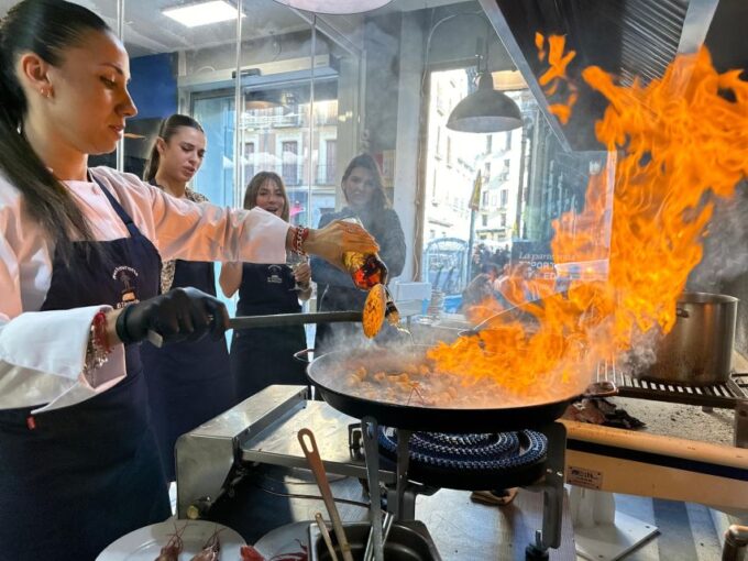 Paella Workshop in Iconic Place With a Local Chef in Madrid - Paella Preparation