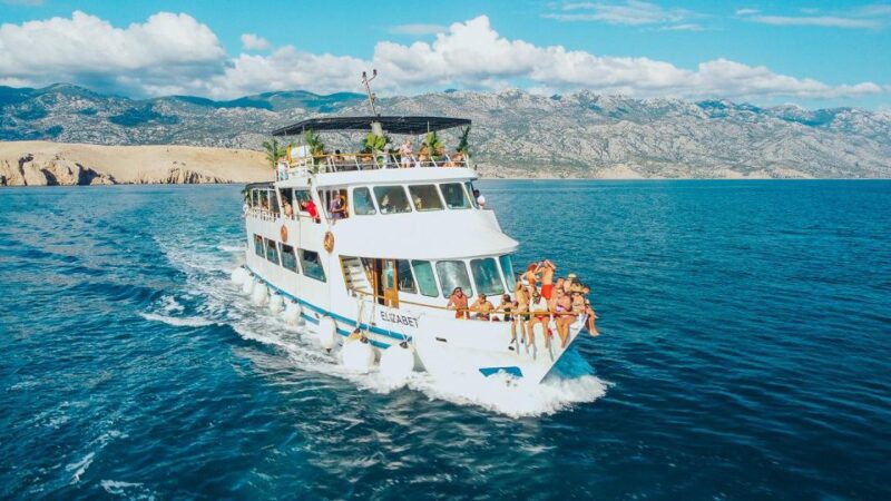 Pag Island: Excursion Bay Cruise - Festini - Meeting Point and Languages