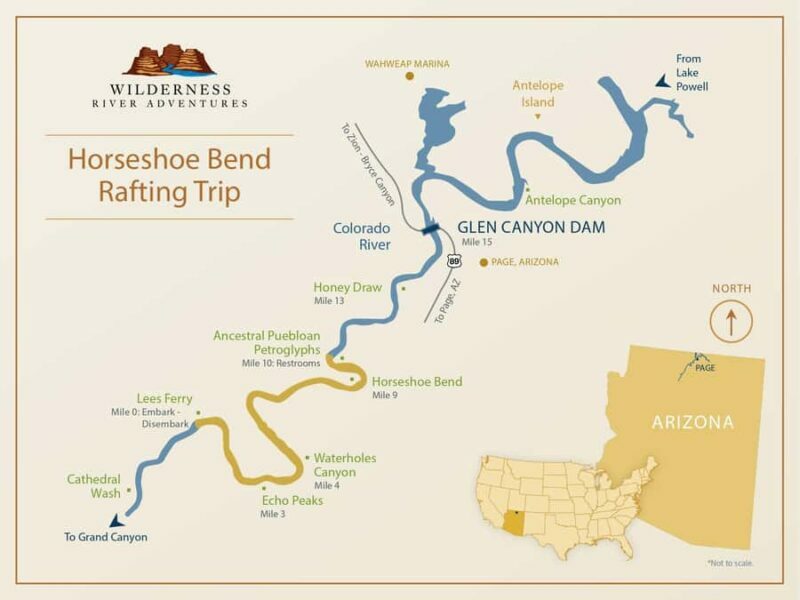 Page: Horseshoe Bend Colorado River Half Day Rafting Trip - Key Points