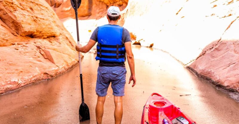 Page/Lake Powell: Guided Kayak & Water Antelope Canyon Tour - Itinerary
