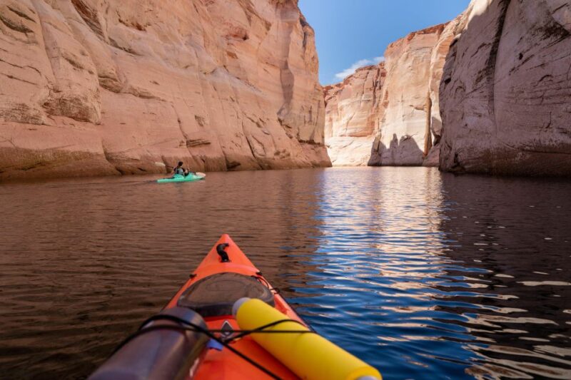 Page/Lake Powell: Guided Kayak & Water Antelope Canyon Tour - Tour Booking