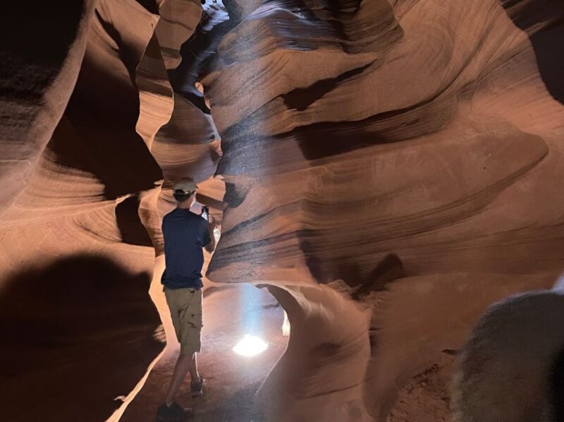 Page: Upper & Lower Antelope Canyon Combo Day Trip - Lower Antelope Canyon Exploration