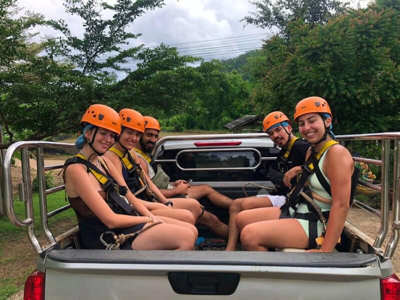 Pai: Jungle Ziplining Adventure With 16 Platforms - Pickup and Duration