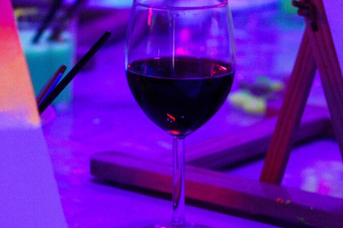 Paint a Neon Fluorescent Picture While Drinking Unlimited Wine - Additional Information