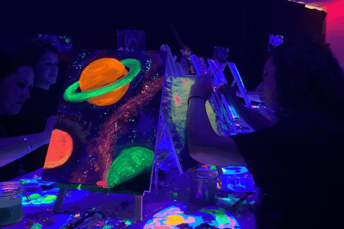 Paint and Sip in the Dark at Rembrandt Van Wine Amsterdam - Booking and Payment Options