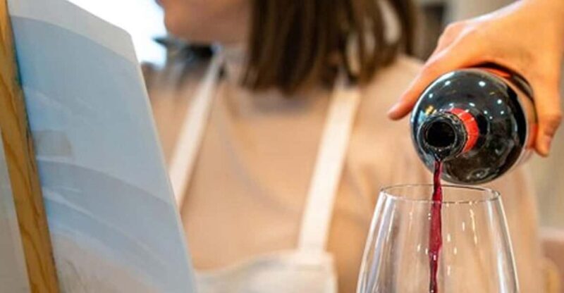 Paint and Wine Evening - Included in the Experience