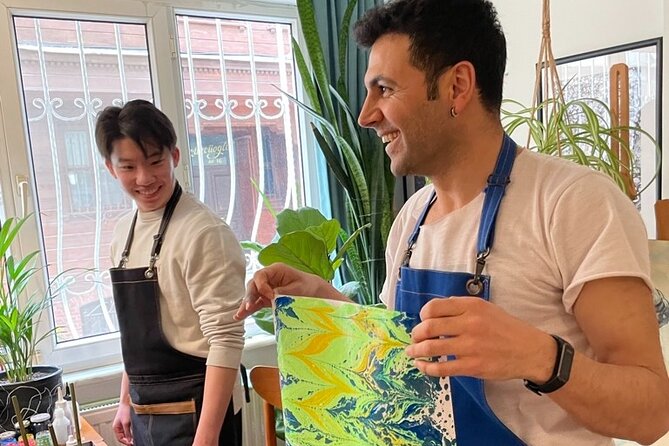 Paint on the Water - Authentic Turkish Art Workshop at Local Home - Group Size and Pricing