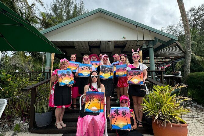 Paint & Sip Experience Rarotonga - A Creative Twist on Rarotonga’s Beauty: Paint & Sip Experience Review