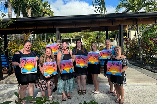 Paint & Sip Experience Rarotonga - Who Will Love This?
