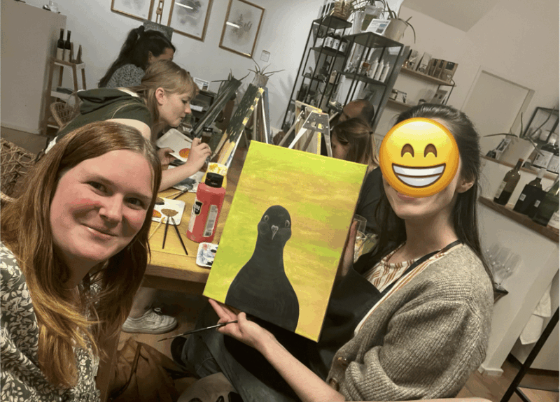 Paint & Sip: Paint and Wine Workshop With Welcome Drink - Good To Know