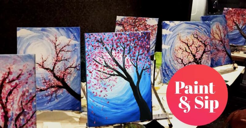 Paint & Sip: Paint and Wine Workshop With Welcome Drink - Experience Highlights