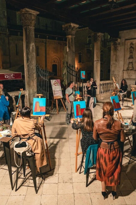 Paint & Sip: Unleash Your Creativity, One Glass at a Time! - Unleash Your Creativity