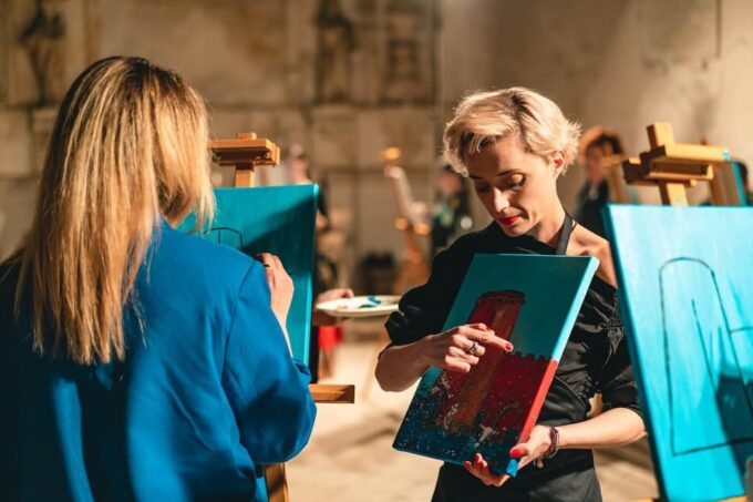 Paint & Sip: Unleash Your Creativity, One Glass at a Time! - One Glass at a Time