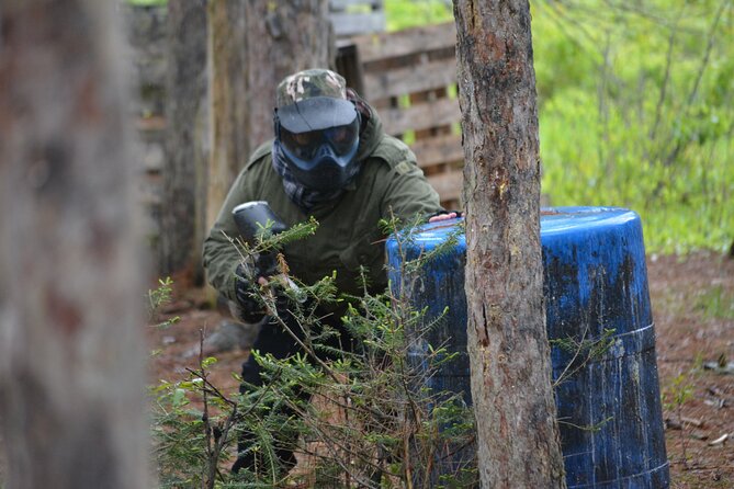 Paintball Activity in Barkmere, Quebec, Canada - Directions From Saint-Jovite Area