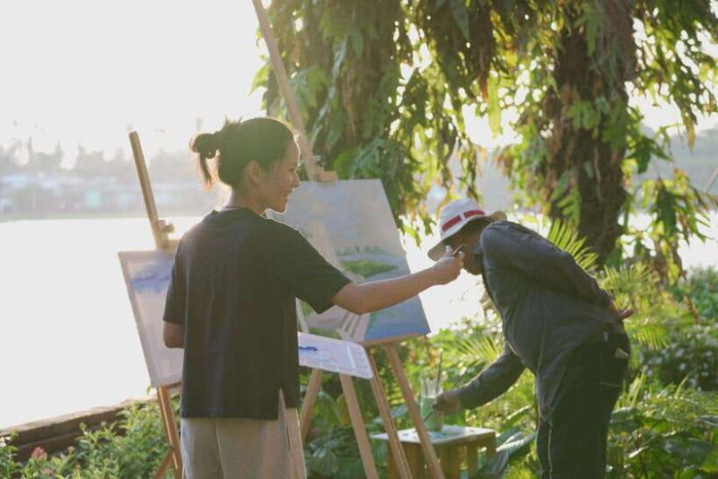 Painting by the River - Kalanan Riverside Resort - Key Points