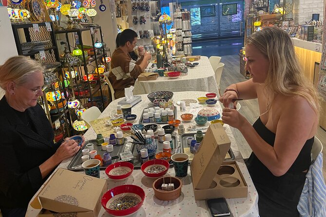 Painting Classes Orange County: Ceramic Plates & Bowls - Accessibility and Participation Details