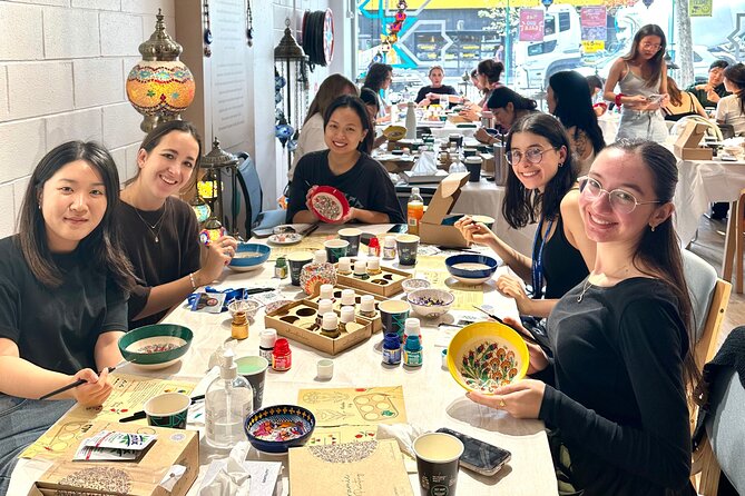 Painting Classes Orange County: Ceramic Plates & Bowls - Booking Your Painting Class