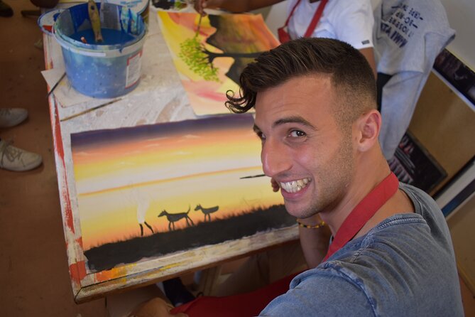 Painting & Drawing Jam With an Artist Activist W/ Kids Add-On - Group Size and Accessibility
