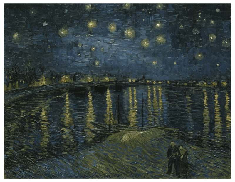 Painting My Starry Night Over the Rhone - V. Van Gogh - Recommendations