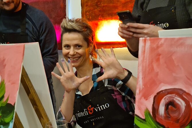 Painting Party at Art Bottega - Paint & Wine Studio in Rijeka - Session Details and Inclusions
