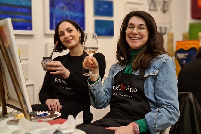 Painting Party at Art Bottega - Paint & Wine Studio in Rijeka - Creativity and Guidance