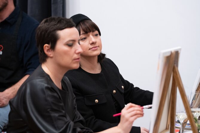 Painting Party at Art Bottega - Paint & Wine Studio in Split - Included in the Package