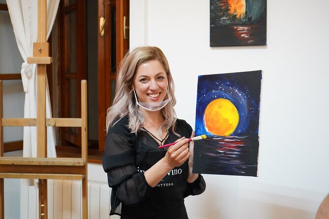 Painting Party at Art Bottega - Paint & Wine Studio in Zadar - Painting Supplies and Refreshments