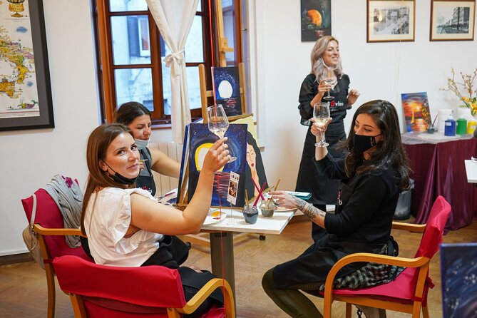 Painting Party at Art Bottega - Paint & Wine Studio in Zadar - Additional Experience Details