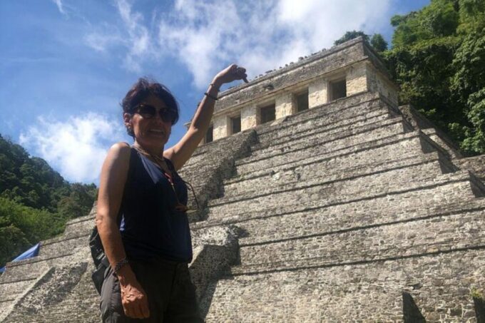 Palenque Archaeological Site From Palenque - UNESCO World Heritage Site