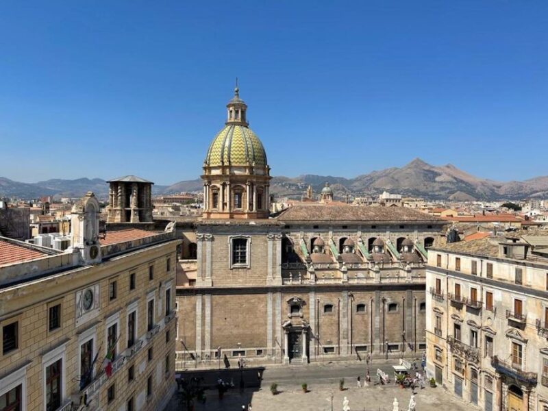Palermo: Historical Center Walking Tour With Rooftop Views - Key Points