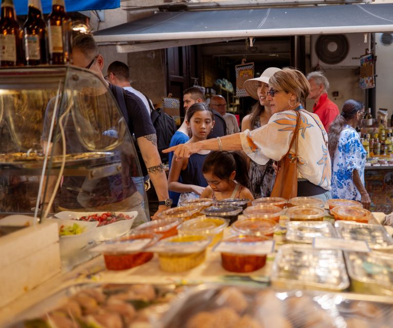 Palermo: Market Tour and Sicilian Cooking Class With Lunch - Market Tour