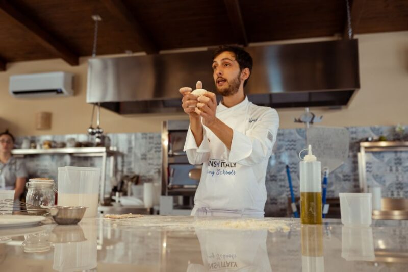 Palermo: Pizza and Gelato Cooking Class With Dinner and Wine - Hands-on Pizza and Gelato Making