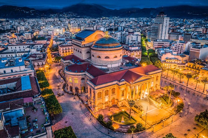 Palermo: Tour Historic Center, Catacombs & Monreale in CruiserCar - Scenic Drive Along Mondello Beach