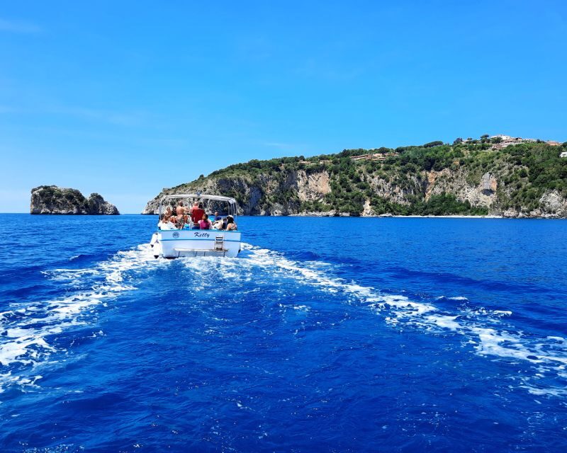Palinuro: Boat Trip Along the Coast & Blue Grotto Visit - Exploring the Caves