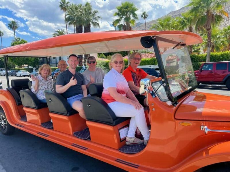 Palm Springs Tour from an open air 6 Passenger Golf Cart - Itinerary Breakdown: What You Can Expect