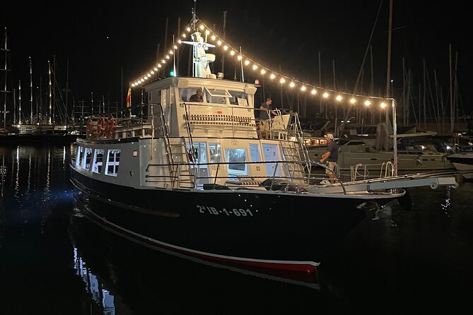 Palma at Night by Boat - Meeting and Pickup