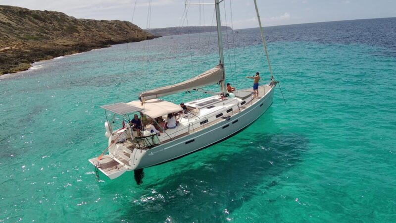 PALMA BAY : 8 HOUR PRIVATE TOUR WITH SAILING BOAT - Catering Options