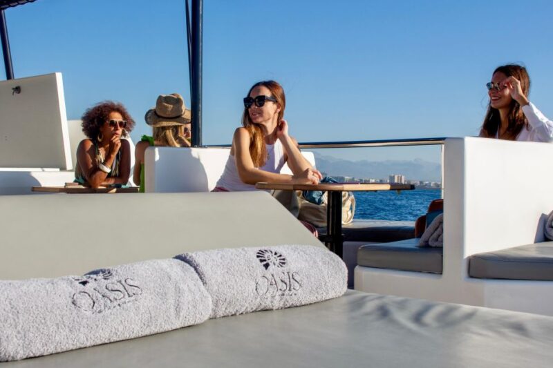 Palma: Cueva Verde and Cala Vella Catamaran Cruise With BBQ - Onboard Amenities