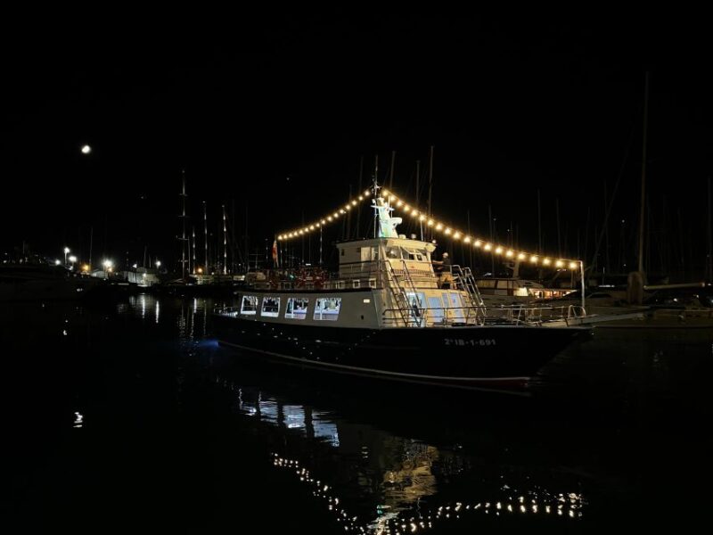 Palma De Mallorca: Bay of Palma Night Boat Cruise - Navigating the Bay of Palma at Night